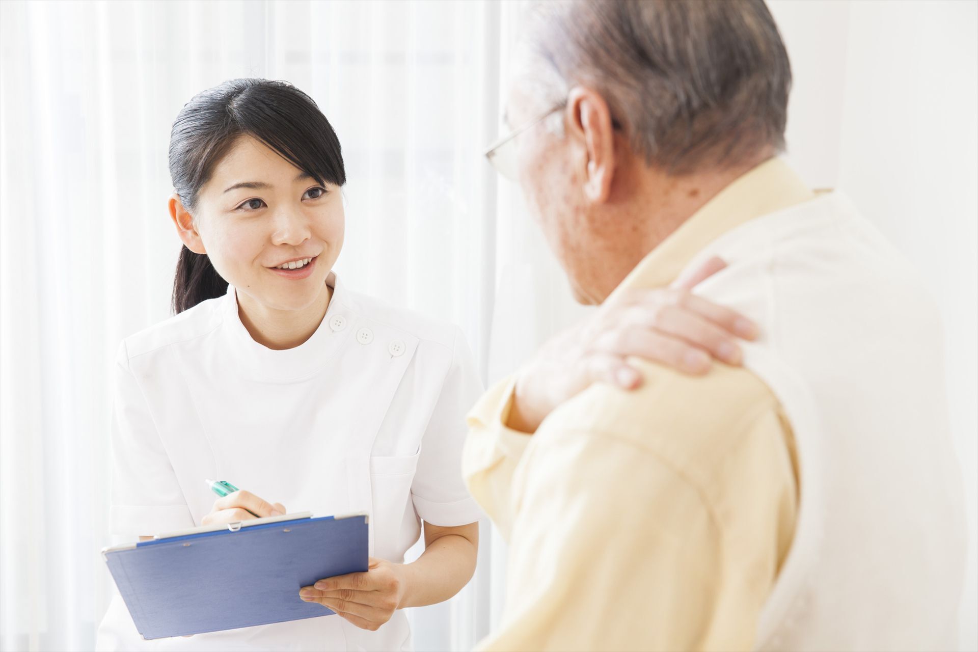 症状の問診